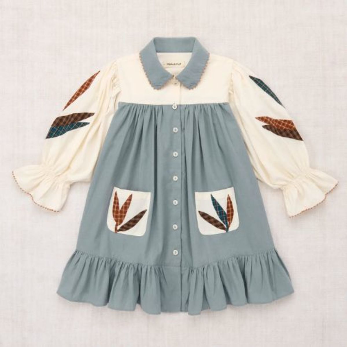 KIDS Misha & Puff Harvest Ingrid Dress - Onsen - Image 3 of 3
