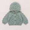 KIDS Misha & Puff Hooded Popcorn Cardigan - Onsen - Thumbnail 1