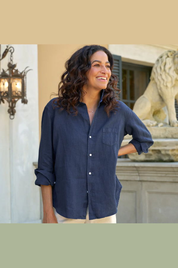 Frank & Eileen Eileen Shirt - Navy