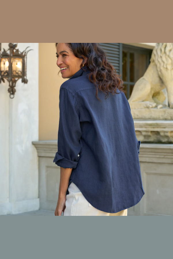 Frank & Eileen Eileen Shirt - Navy