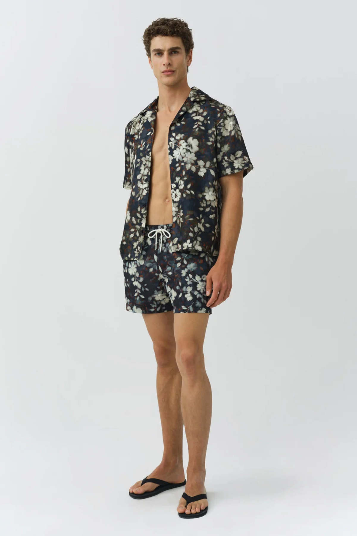 Jonathan Simkhai Malachi Swim Shorts - Floral Print - Image 3 of 3