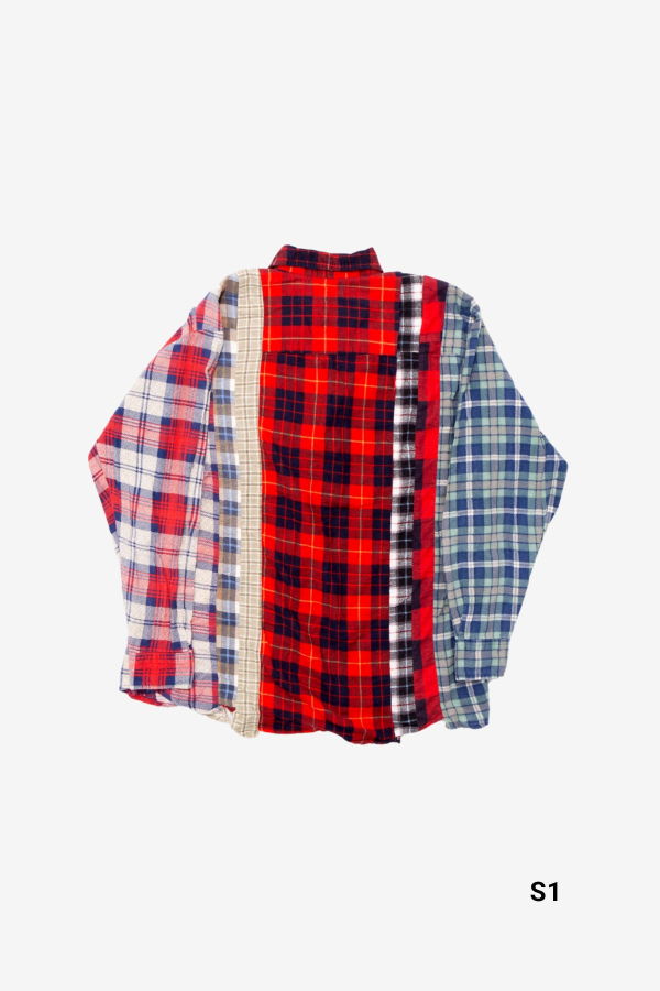 Needles Rebuild 7 Cuts Flannel Shirt