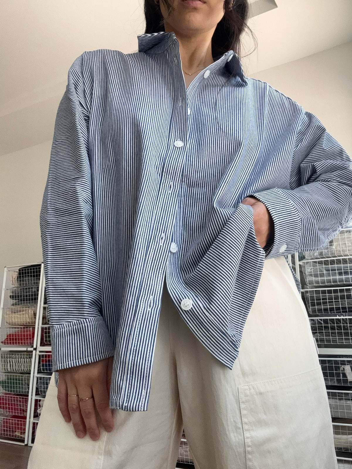Le Bon Shoppe Owen Shirt, Stripe - Image 12 of 12