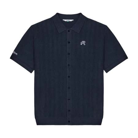 MALBON GOLF Cooper Polo - Black | Garmentory