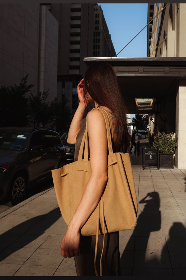 Kwonn Shopper Bag - Camel