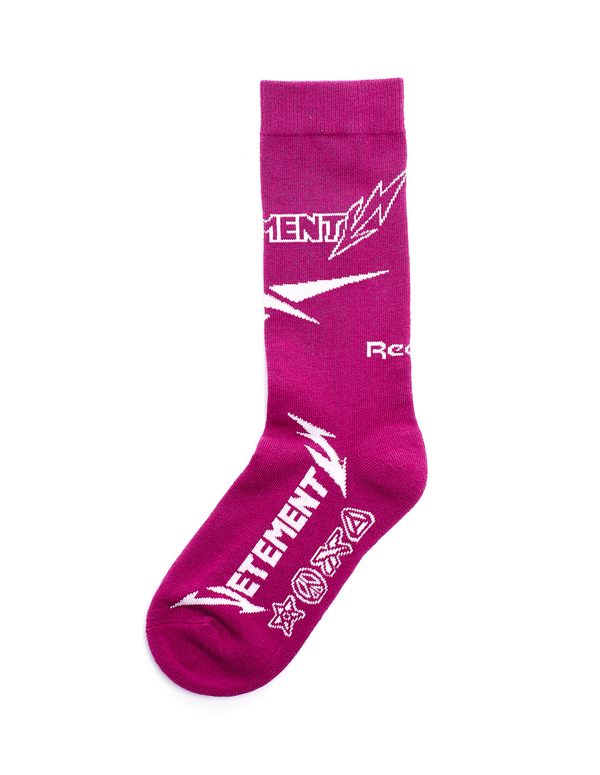 Vetements Reebok High Top Socks - Pink | Garmentory 