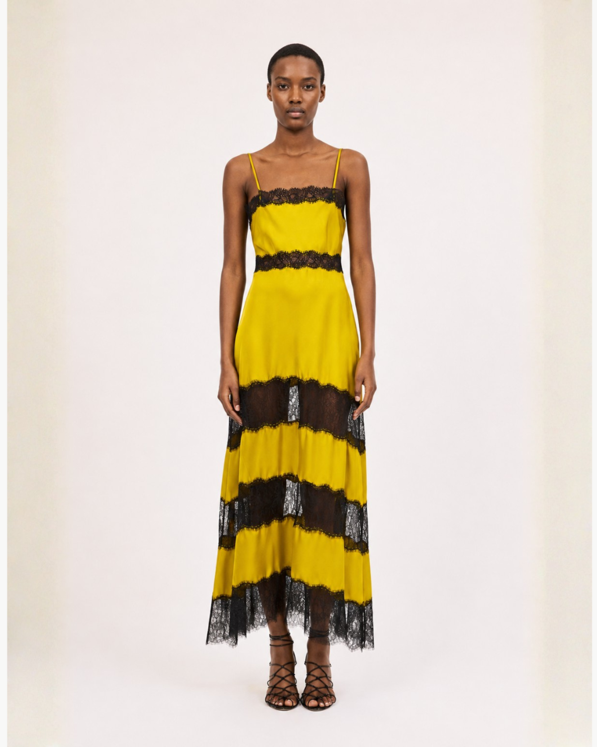 Ulla Johnson Coco Sleeveless Silk Dress - Citrine - Image 2 of 3