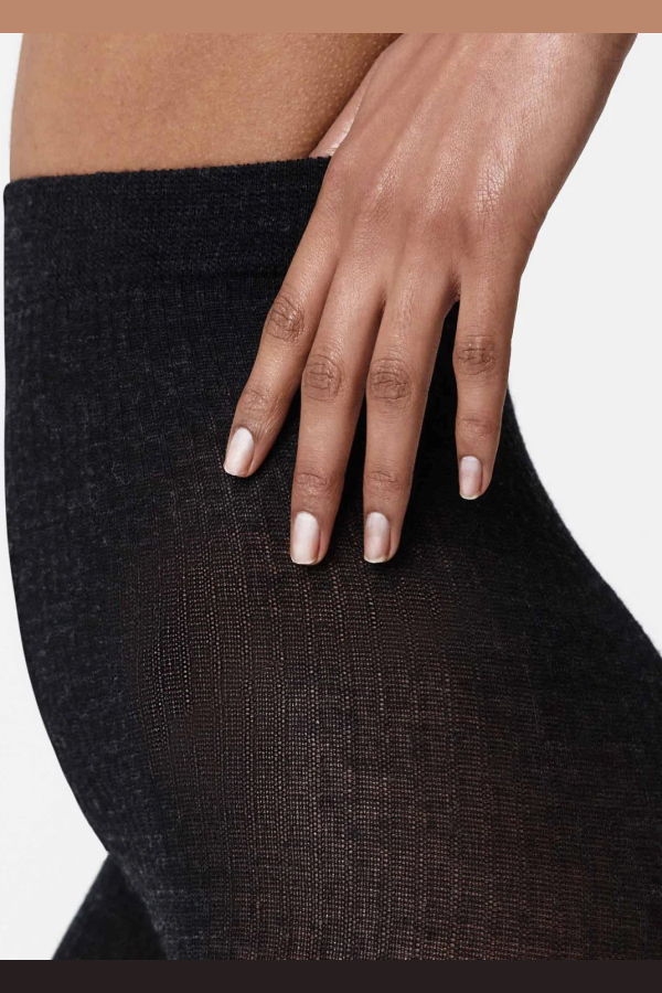 Swedish Stockings Diana Ribbed Wool Tights