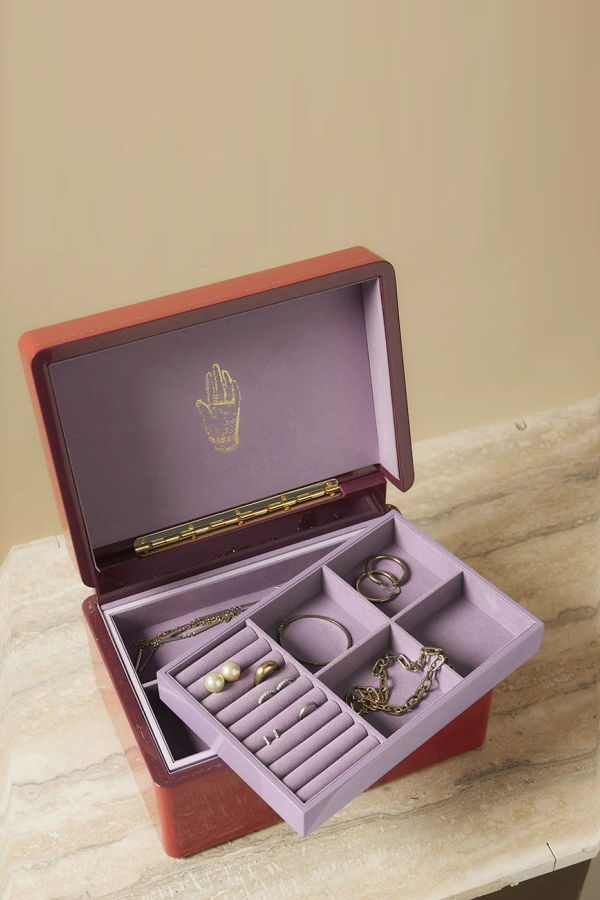 Trove Mini Trunk Jewelry Box