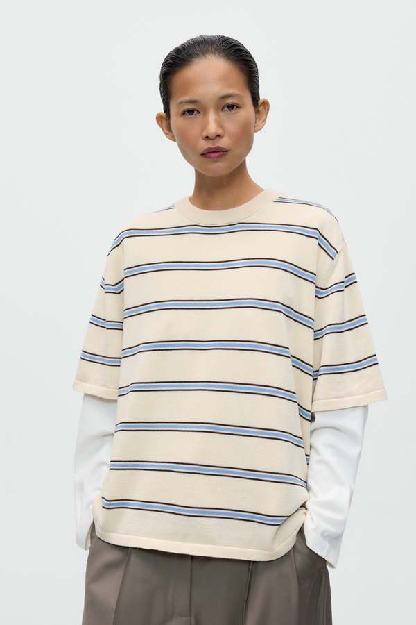 Cordera Organic Cotton Striped T-Shirt