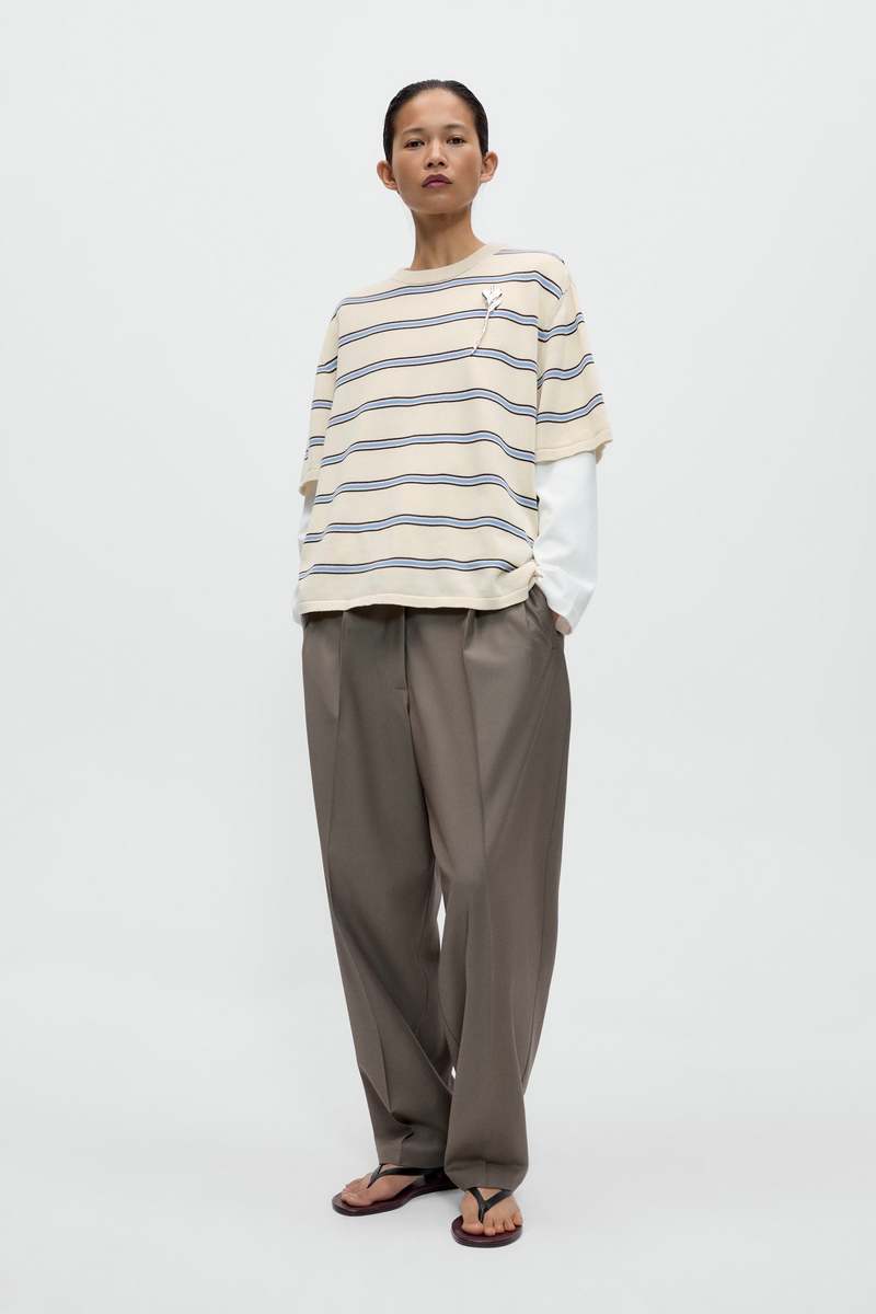 Cordera Organic Cotton Striped T-Shirt