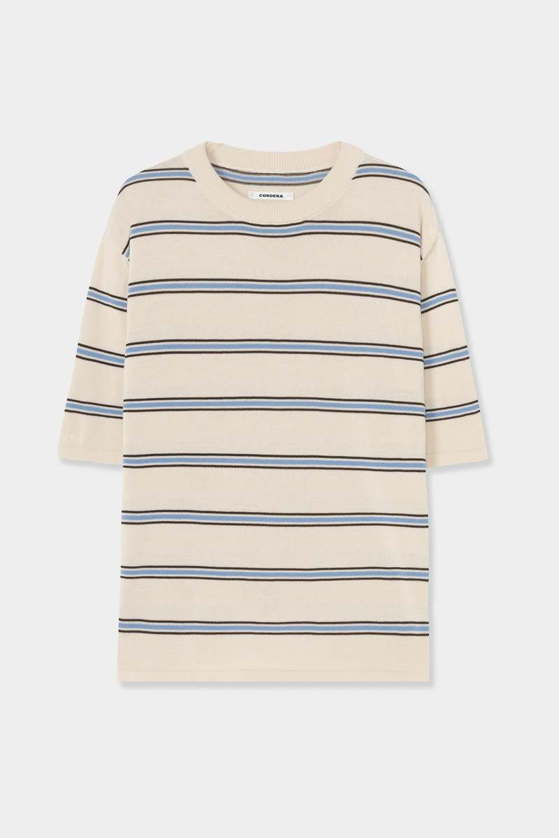 Cordera Organic Cotton Striped T-Shirt