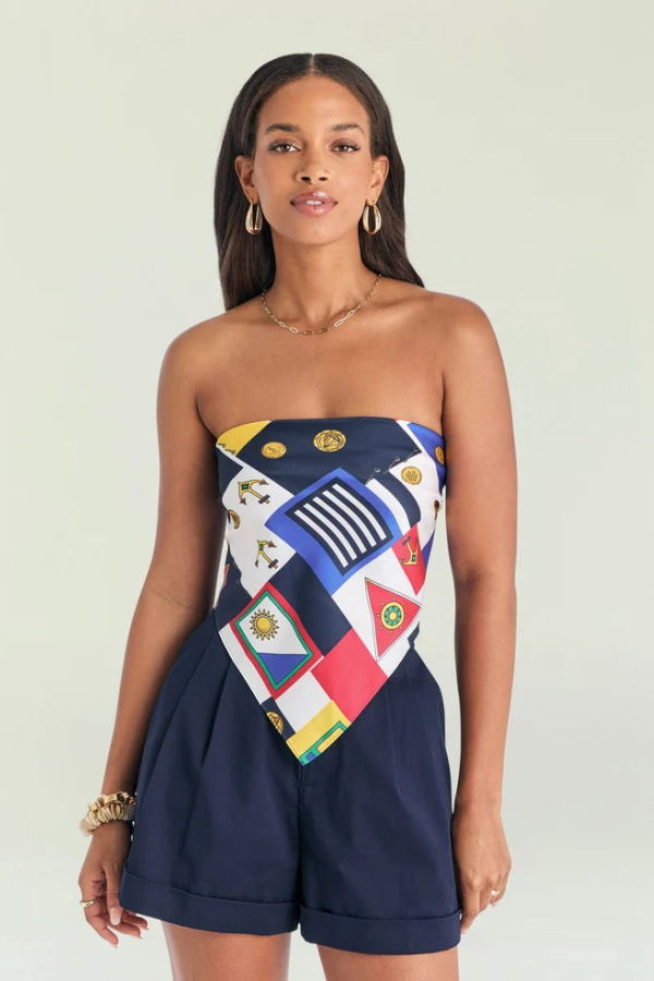 Ser.o.ya Hark Satin Top