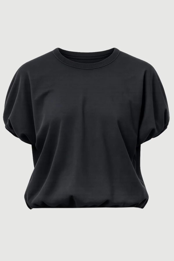 Citizens of Humanity Gia Bubble Tee - Black