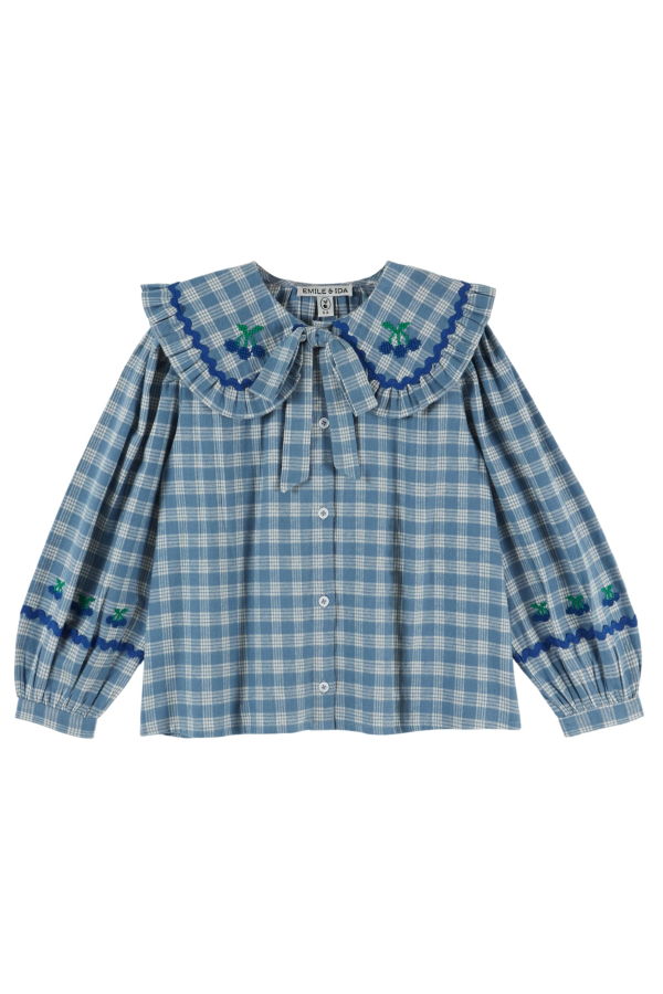 KIDS รmile et Ida Carreaux Celestine Blouse