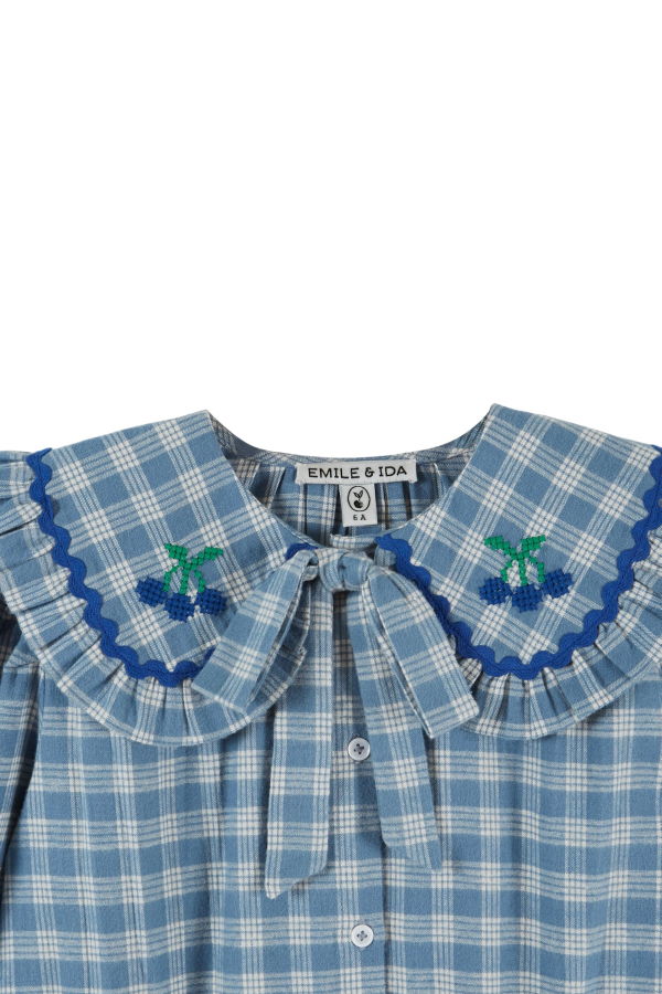 KIDS รmile et Ida Carreaux Celestine Blouse