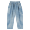 KIDS Émile et Ida Checked Cotton Flannel Trousers - Thumbnail 2