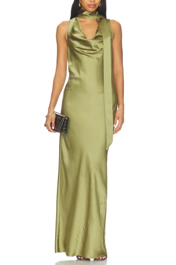 Amanda Uprichard Paula Maxi Dress