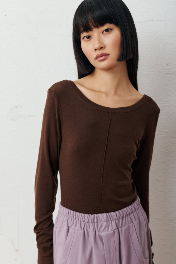 Eve Gravel Dash Top
