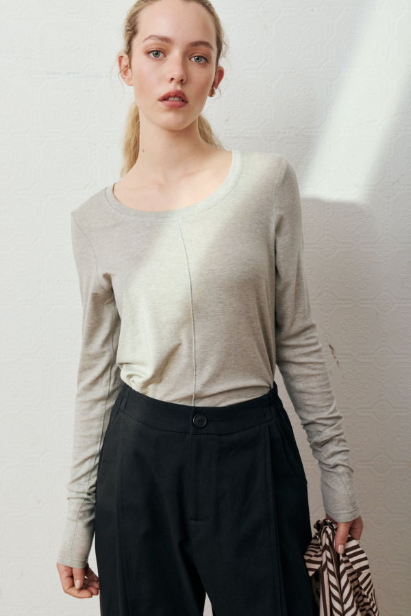 Eve Gravel Marley Top