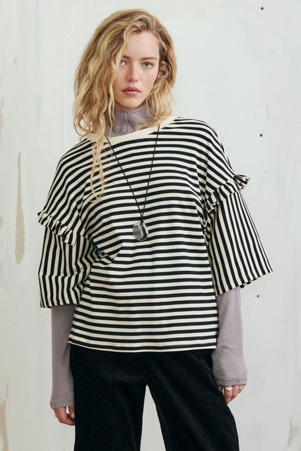 Eve Gravel Milo Top
