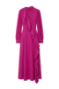Ulla Johnson Sabrina Long Sleeve Silk Dress - Orchid - Thumbnail 1