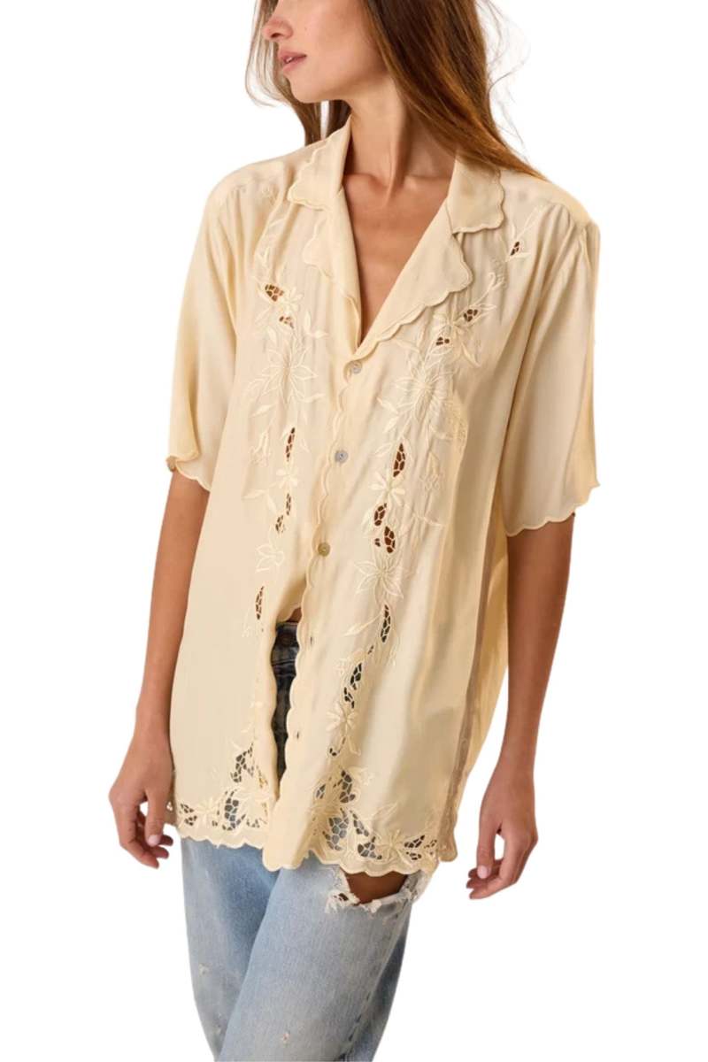 Natalie Martin Kevin Shirt - Cream