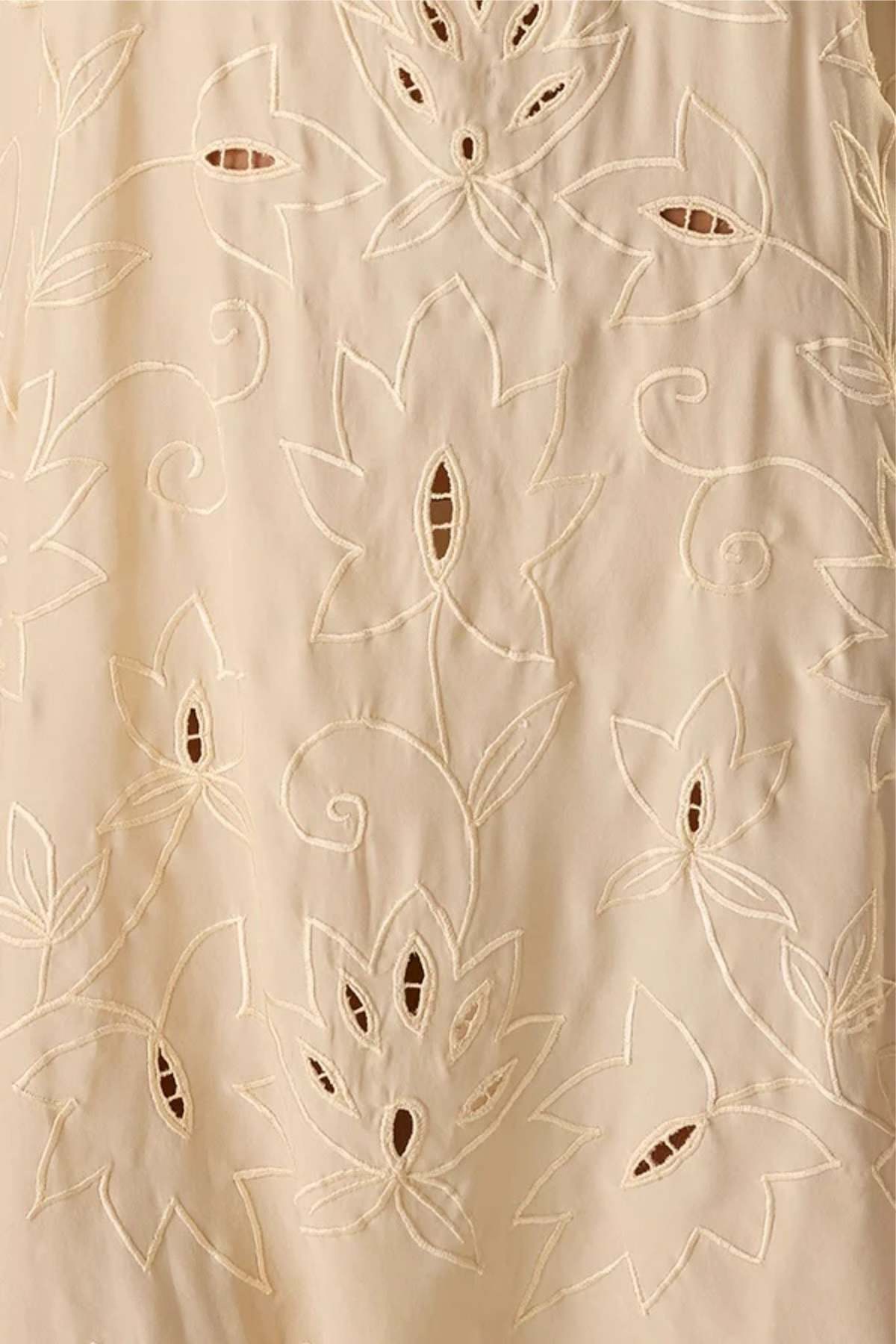 Natalie Martin Kevin Shirt - Cream - Image 5 of 5