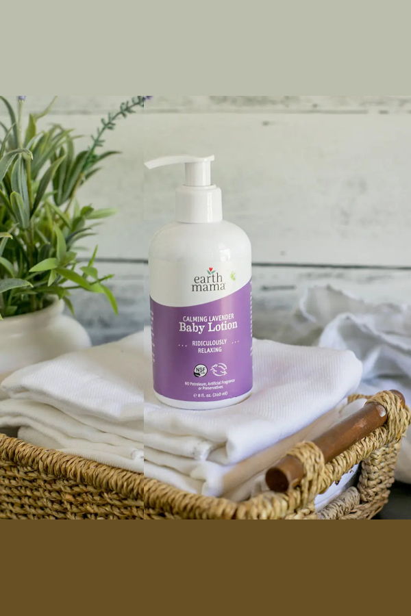 KIDS Earth Mama Calming Lavender Castile Lavender Baby Lotion