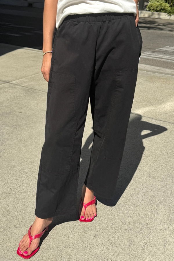 Le Bon Shoppe Gardener's Pant - Black