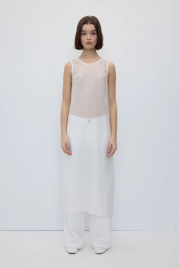 Rita Row Sheer Sparkle Midi Dress