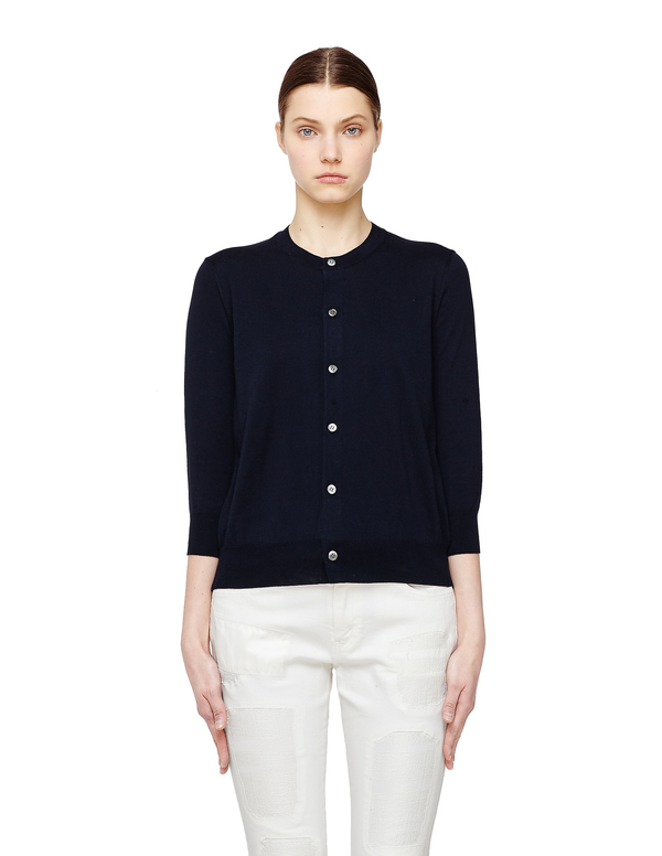 comme des garcons cotton cardigan