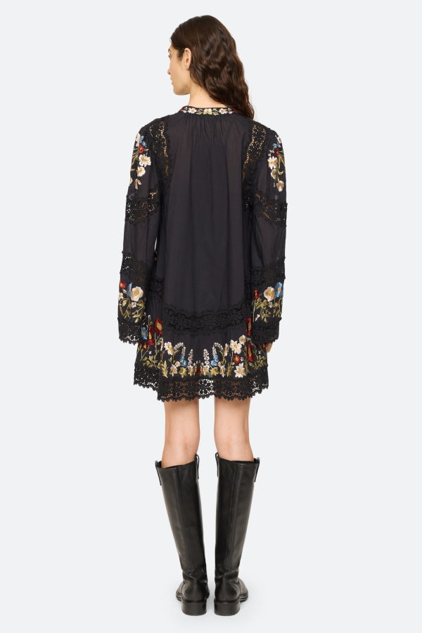 Sea NY Ruwa Mini Dress - Black