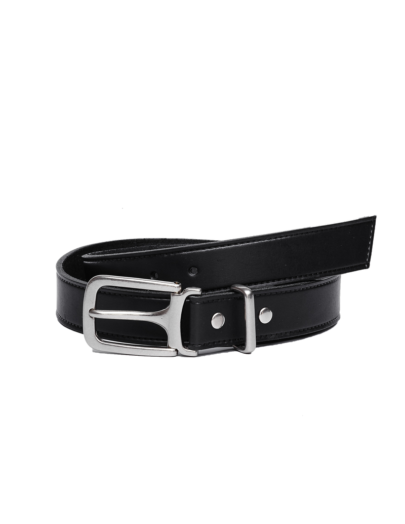 Comme des Garcons Homme plus Leather Belt - Matte Black