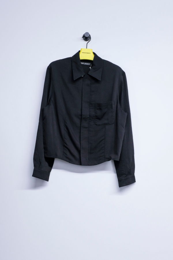 Our Legacy Warmth Viscose Sift Zip Shirt
