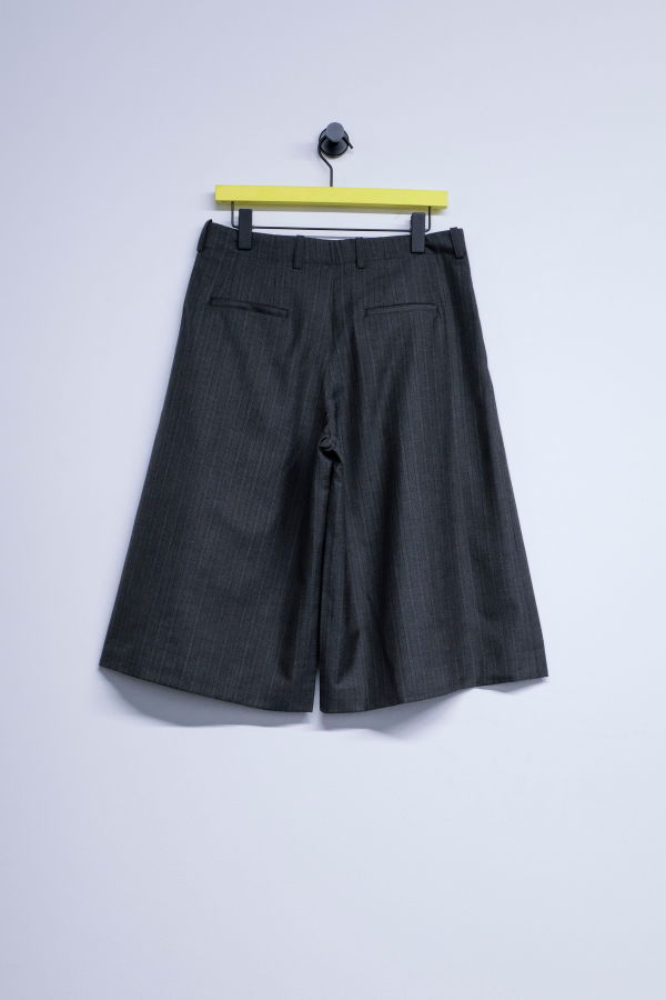 Our Legacy Phase Stripe Motion Woolcot Split Shorts