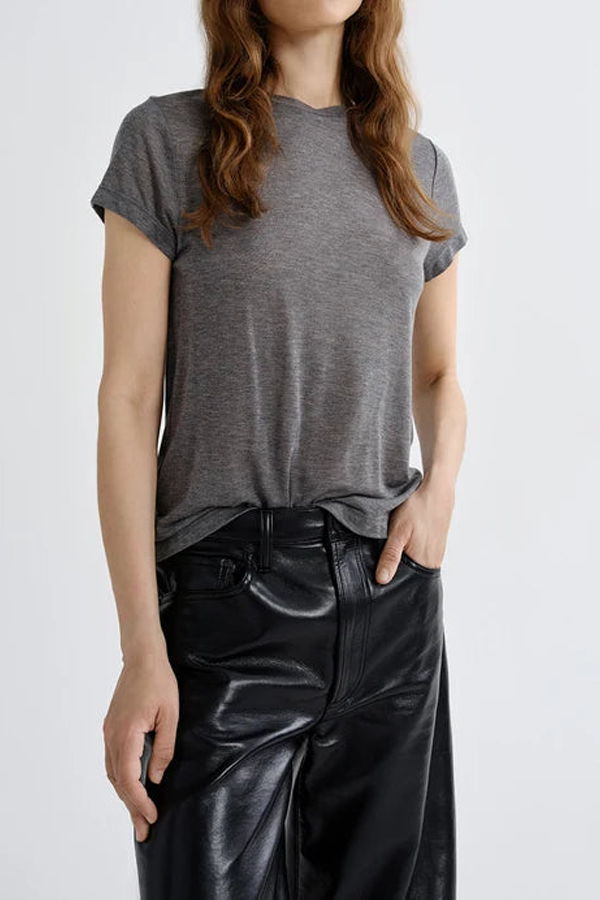 AGOLDE Long Line Adine Tee