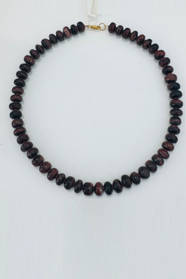 Theodosia Estate Tigers Eye Candy Necklace