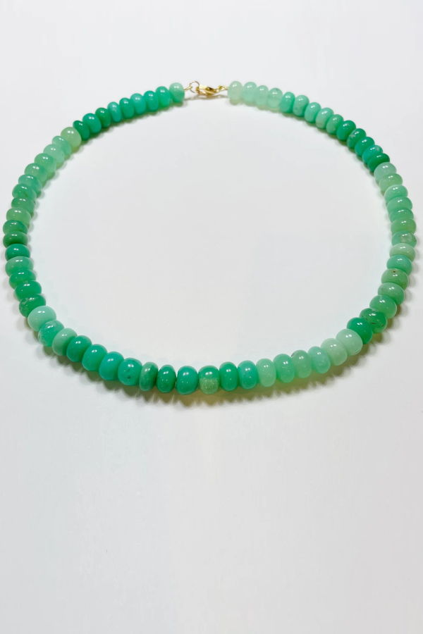 Theodosia Original Chrysoprase Candy Necklace
