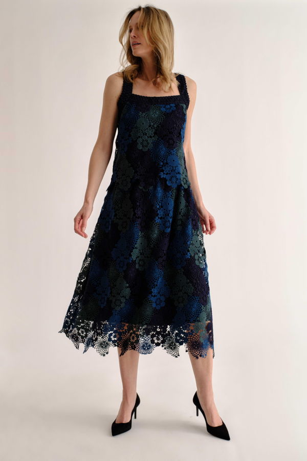 Cartolina Catherine Lace Midi Skirt