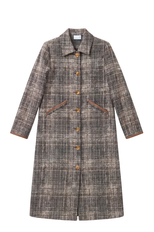 Cartolina Joan Long Jacket Coat