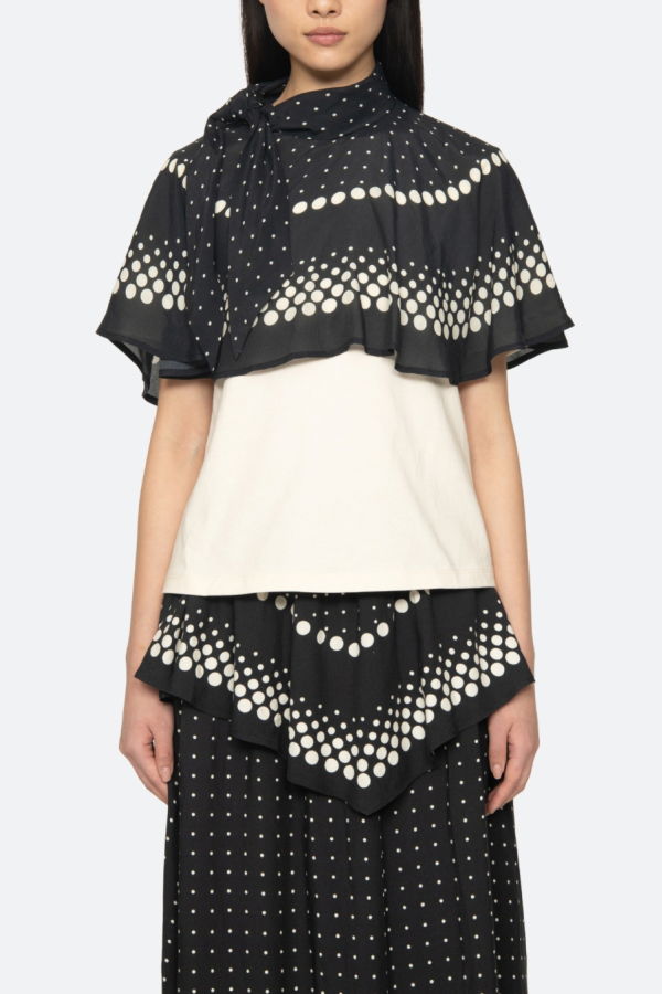 Sea NY Elly Cape T-Shirt - Multi