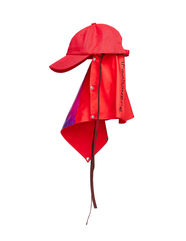 Embroidered Cap Raf Simons Joy Division Cap Raf Simons Red Joy