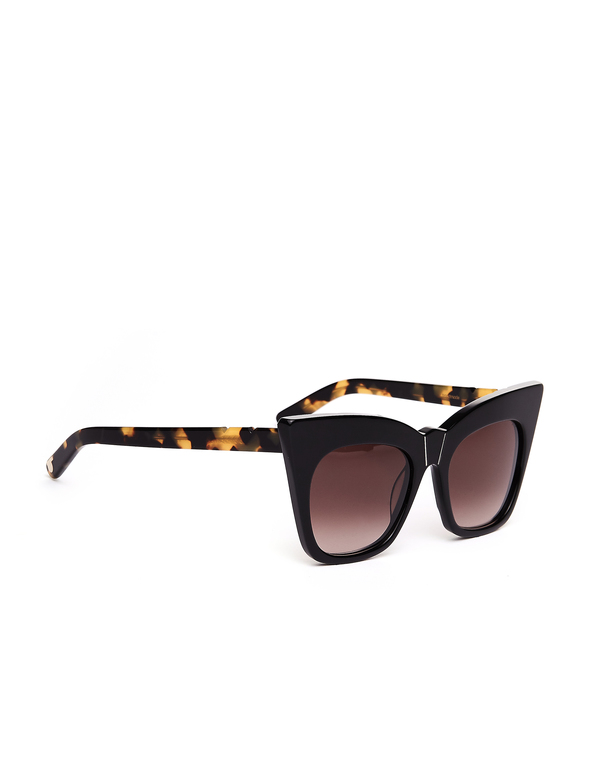 NEW PARED KOHL & KAFTANS Cat Eye SUNGLASSES Pared Eyewear | Kohl & Kaftan | White & Graphite Blue  main image 3
