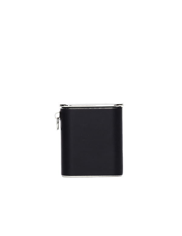 Yohji Yamamoto Leather Trimmed Ashtray - Silver | Garmentory