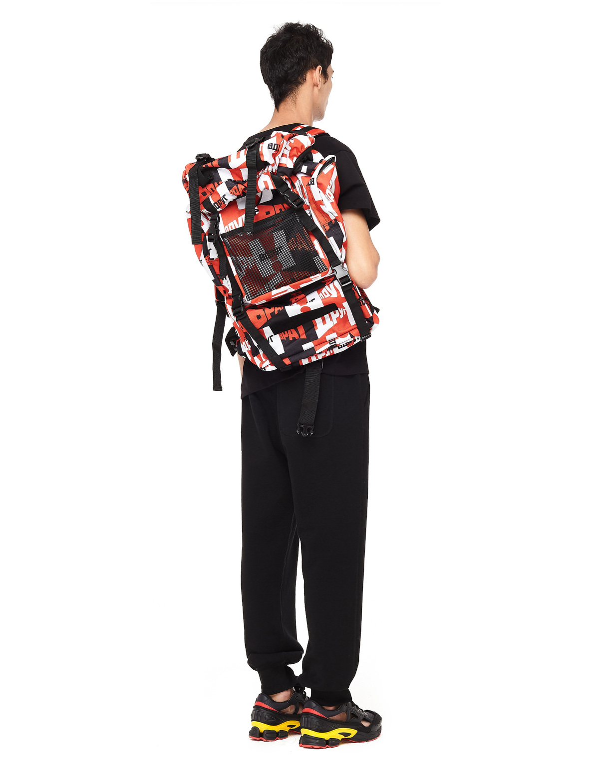 Gosha Rubchinskiy Printed Textile Backpack - Multicolor | Garmentory