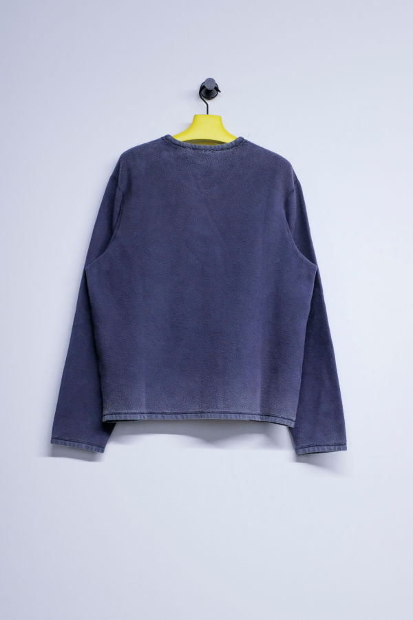 Our Legacy Star Fleece Cotton Double Lock U Neck Top