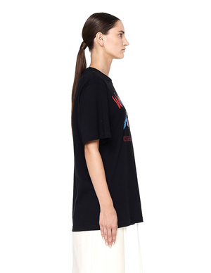 Vetements China Tourist Cotton T-shirt - Black | Garmentory