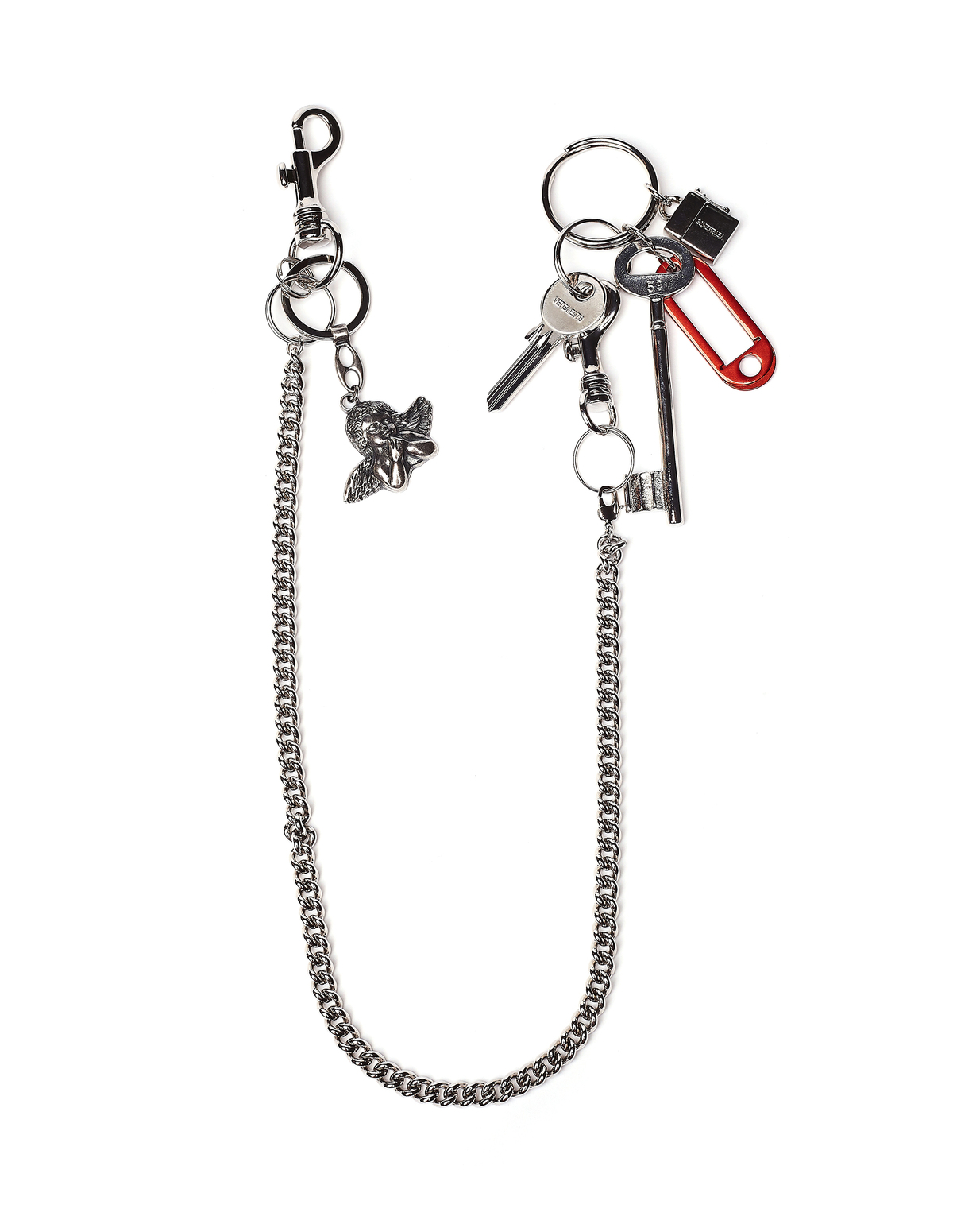 vetements ネックレス　キーチェーン Vetements Silver Keychain Necklace Vetements
