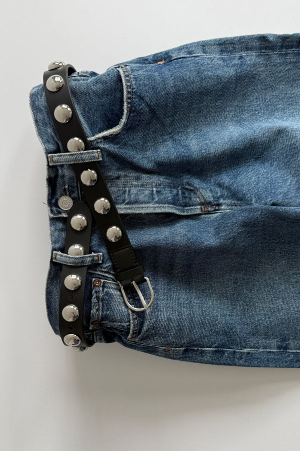 Loeffler Randall Issa Dome Studded Belt